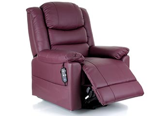 Toronto leather riser recliner