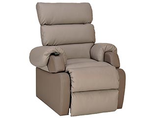 Cocoon Leather Riser Recliner