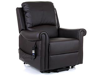 Warwick Leather Riser Recliners